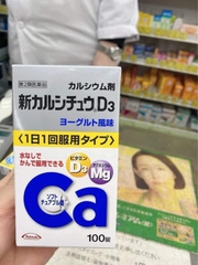 Viên Uống Bổ Sung Canxi D3 + MG Takeda