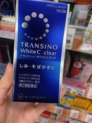 Viên Uống Trắng Da Transino White C Clear