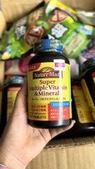 Viên Uống Vitamin Tổng Hợp Nature Made Super Multiple Vitamin & Minerals