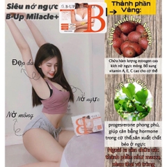 Viên Uống Nở Ngực B-up Micrale+ 60v