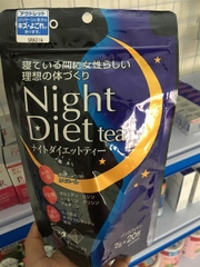 Trà Giảm Cân Night Diet Tea Orihiro 20 Gói