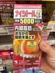 Viên Uống Giảm Mỡ Bụng Naishituro Z 5000 Kobayashi
