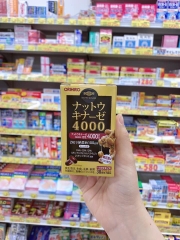Viên Uống Phòng Chống Đột Quỵ Nattokinase 4000Fu Orihiro 60 Viên