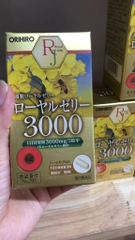 Viên uống sữa ong chúa Orihiro Royal Jelly 3000mg