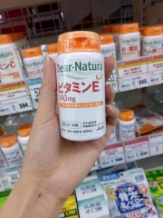 Viên uống Vitamin E hữu cơ của ASAHI 60 viên (hàng air order)