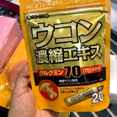 Bột Nghệ Giải Rượu Ukon Orihiro 20 Túi Nhỏ