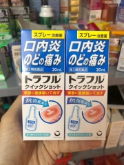 Xịt Nhiệt Miệng TRAFUL Nhật bản 20ml