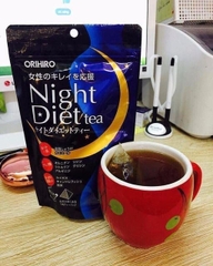 Trà Giảm Cân Night Diet Tea Orihiro 20 Gói