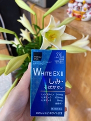 Viên Uống Trắng Da White Ex Ii 270 Viên