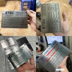 Dịch vụ làm tem inox lấy ngay tại TP. Hồ Chí Minh