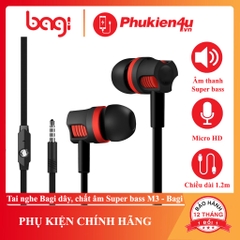 Tai nghe Bagi có dây SUPER BASS - Bagi M3