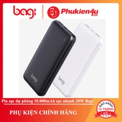 Pin sạc dự phòng 10.000mAh sạc nhanh 20W Bagi P2