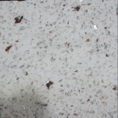 Đá nhân tạo trắng ánh kim