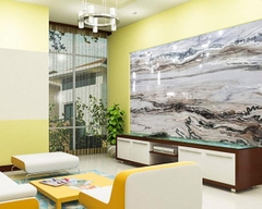 Đá ốp vách tivi mẫu 010