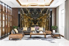 Đá ốp vách tivi mẫu 013