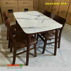 Bộ bàn ghế cafe gỗ HA726