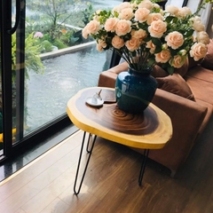 Bàn gỗ nguyên khối đẹp HA605