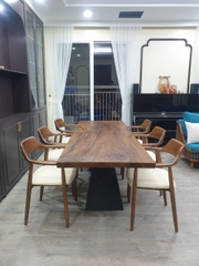 Bộ bàn ghế cafe gỗ HA718