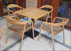 Bộ bàn ghế cafe gỗ HA714