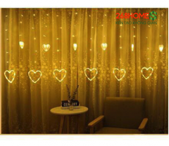 Đèn led trang trí thả mành rèm siêu đẹp