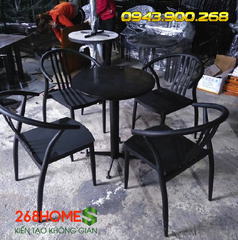 Bàn ghế ngoài trời HA335