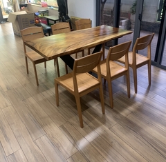 Bộ bàn ghế cafe gỗ HA735