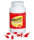 Coldacmin Flu lọ 100 viên nang Hậu Giang