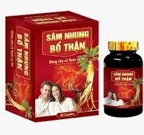 Sâm nhung bổ thận (lọ 60 viên) - dùng cho cả nam và nữ