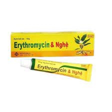 Erythromycin nghệ (10 tuýp x 10g) Medipharco