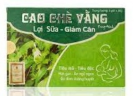 Cao chè vằng lợi sữa giảm cân cung đình hộp 5 gói x 20g Huế