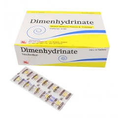 Dimenhydrinate (H/1000V) say xe thái