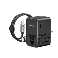 Cốc Sạc Kiêm Phích Cắm Chuyển Đổi Đa Năng Mcdodo GlobePower Universal Travel Adapter Kit