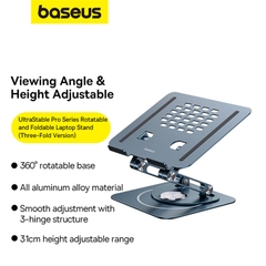 Đế Đỡ Laptop/Tablet Baseus UltraStable Pro Series Rotatable and Foldable Laptop Stand