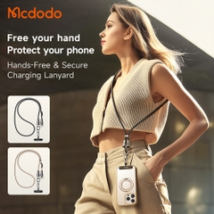 Cáp Sạc Mcdodo 36W Type-C to Ln Đa Năng | Vừa Sạc Nhanh Vừa Có Thể Làm Dây Đeo Tiện Lợi