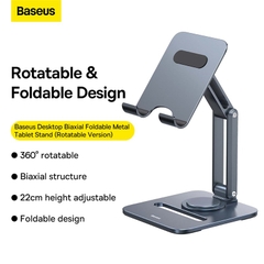 Giá Đỡ Máy Tính Bảng Baseus Desktop Biaxial Foldable Metal Stand (for Tablets)