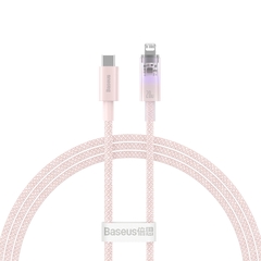 Cáp Sạc Nhanh C to iP Baseus Explorer Series Fast Charging Cable with Smart Temperature Control Type-C to iP 20W