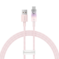 Cáp Sạc Nhanh Baseus Explorer Series USB to Type-C 100W | Tự Động Ngắt Khi Quá Nhiệt