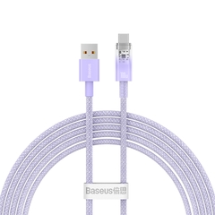 Cáp Sạc Nhanh Baseus Explorer Series USB to Type-C 100W | Tự Động Ngắt Khi Quá Nhiệt