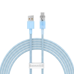 Cáp Sạc Nhanh Baseus Explorer Series USB to Type-C 100W | Tự Động Ngắt Khi Quá Nhiệt
