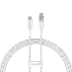 Cáp Sạc Nhanh Baseus Explorer Series Fast Charging Cable with Smart Temperature Control Type-C to Type-C 100W