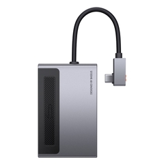 Hub Kẹp Baseus Magic Multifunctional 6 in 1 | Công Tắc Riêng, HDMI 4K@60Hz, Sạc PD 100W