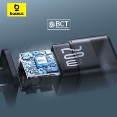 Bộ Sạc Baseus GaN5S Mini 20W/30W | Kèm Cáp Type-C, Công Nghệ GaN Siêu Nhỏ