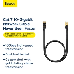 Cáp Mạng Baseus CAT7 Tốc Độ 10Gbps | Dây LAN Chống Nhiễu Hiệu Năng Cao