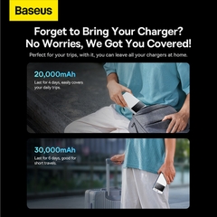 Sạc Dự Phòng Baseus Star-Lord 22.5W | Tùy Chọn 20000/30000mAh, Màn Hình LED (Bản OS)