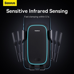 Giá Đỡ Điện Thoại Baseus Milky Way Pro | Kẹp Tự Động & Sạc Không Dây 15W Cho Ô Tô