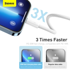 Cáp sạc nhanh siêu bền C to Lightning Baseus Dynamic Series FAST CHARGING DATA CABLE 20W