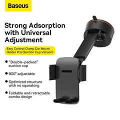 Giá Đỡ Điện Thoại Ô Tô Baseus Easy Control Pro | Tự Động Kẹp, Xoay 900 Độ Đa Năng