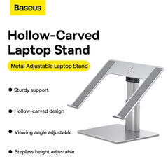 Giá Đỡ Laptop Baseus Bằng Hợp Kim Nhôm | Điều Chỉnh Độ Cao Vô Cấp, Tản Nhiệt, Chịu Tải 10Kg
