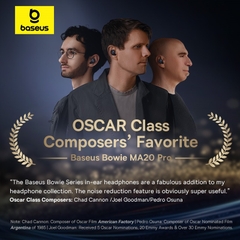 Tai Nghe True Wireless Baseus Bowie MA20 Pro | Chống Ồn ANC, Chống Nước IPX6, Pin 38 Giờ