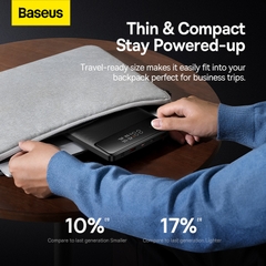 Sạc Dự Phòng Baseus Blade Edition 100W 20000mAh | Sạc Nhanh Cho Laptop, Mỏng Nhẹ, Màn Hình LED